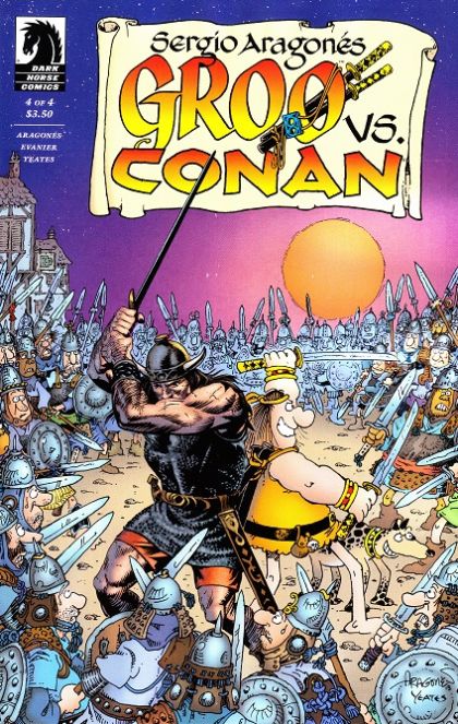 Groo Vs Conan 4 NM