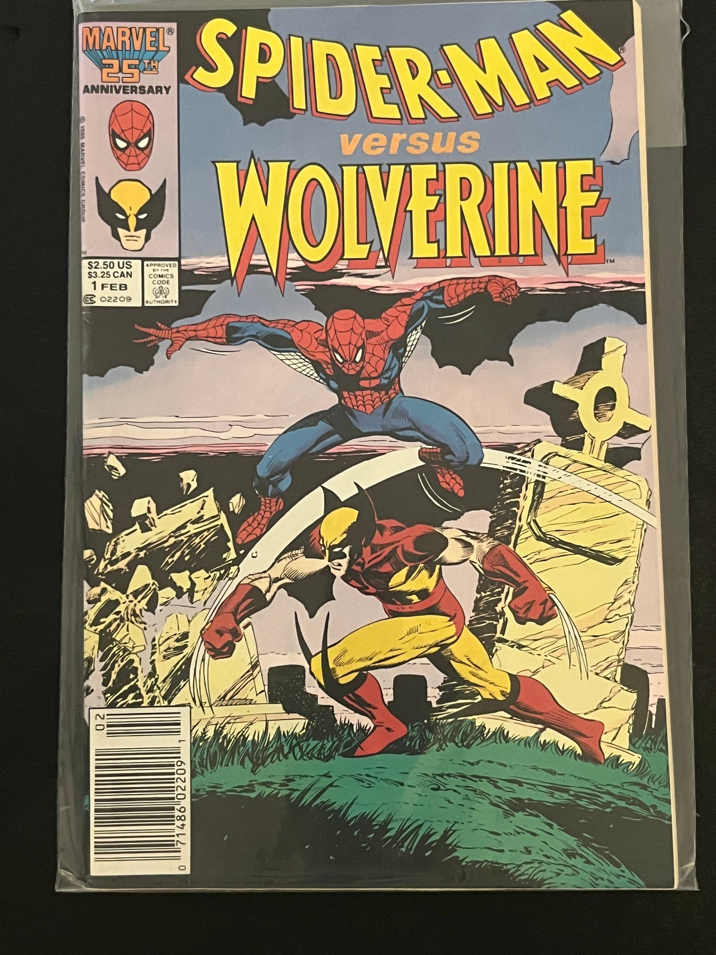 Spider-Man Versus Wovlerine 1 VF+