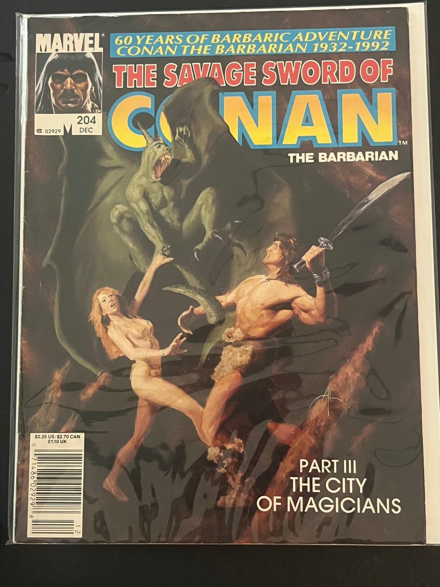 Savage Sword of Conan 204 VF