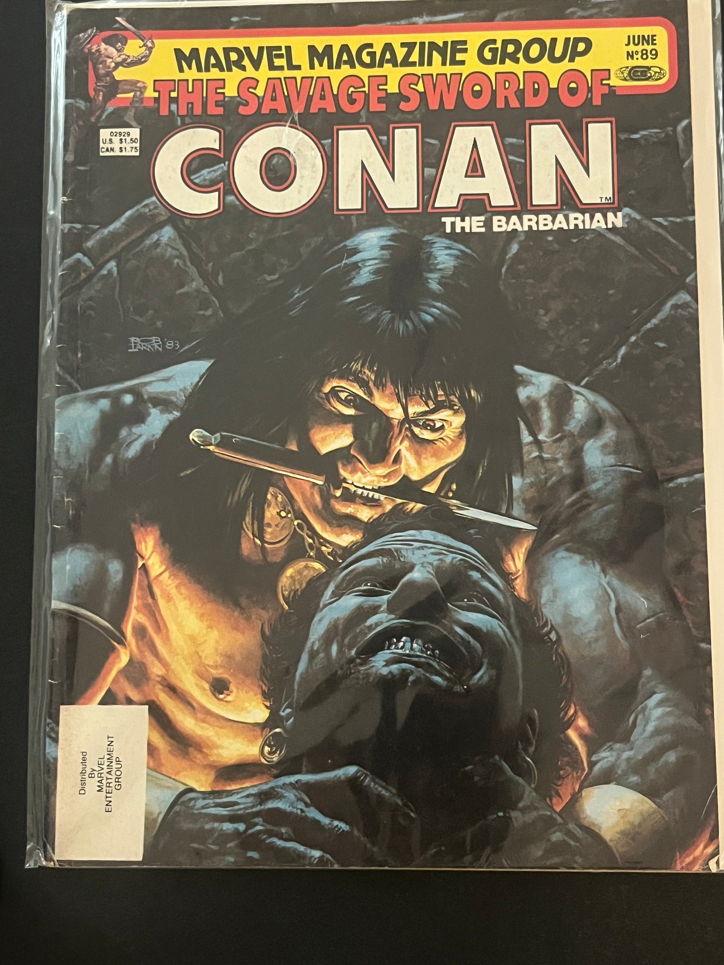 Savage Sword of Conan 89 VG