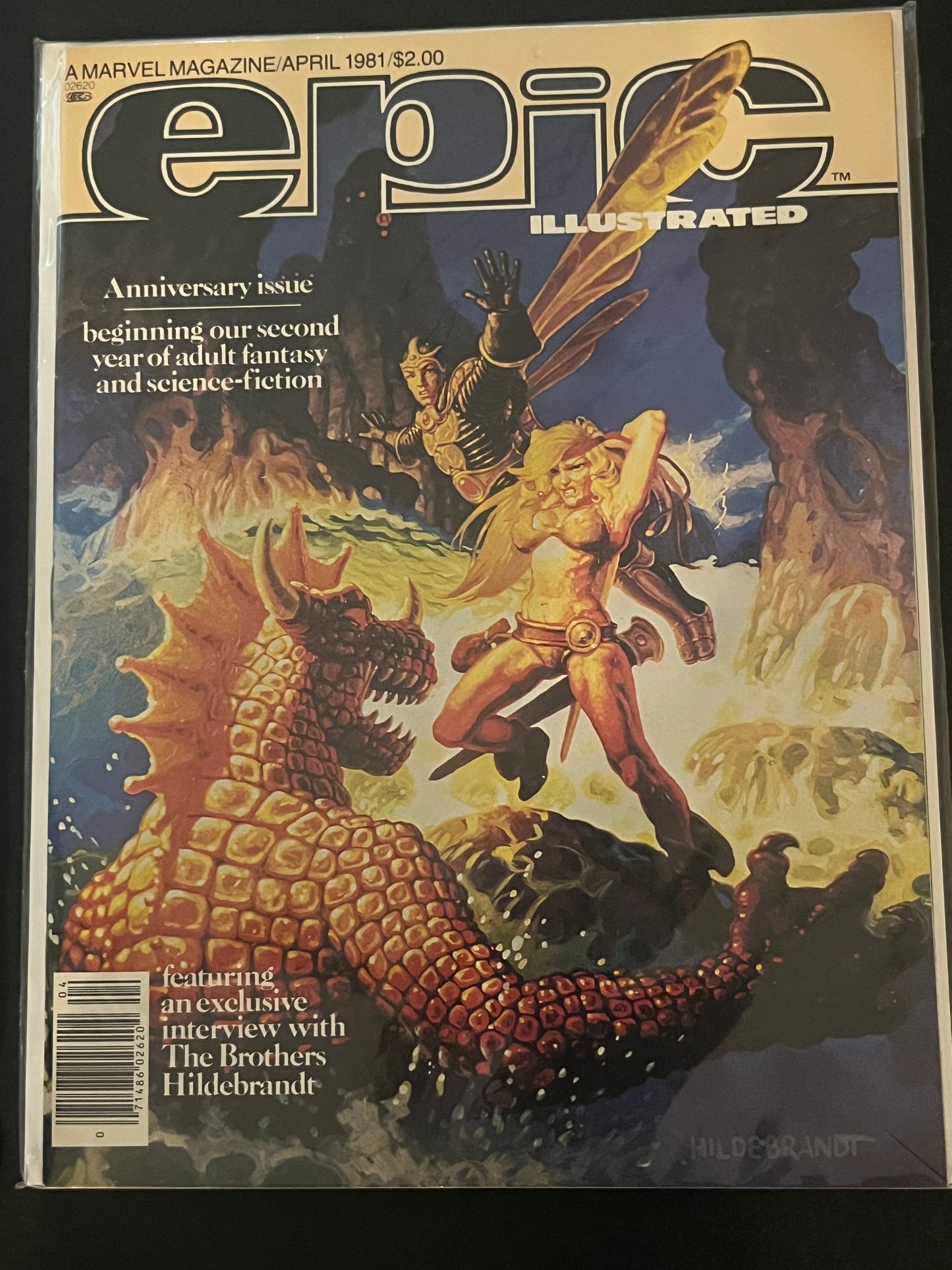 Epic Illustrated April 1981 NM