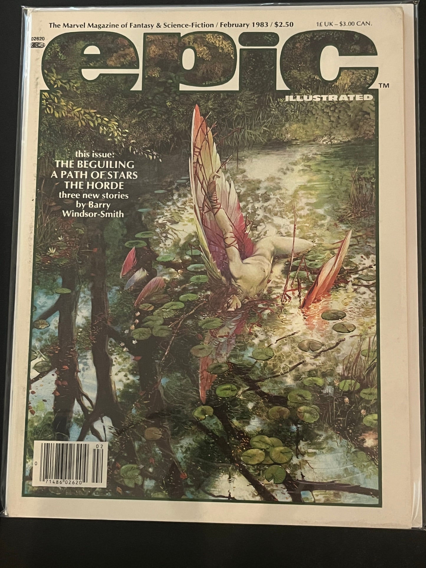 Epic Illustrated Februrary 1983 VF-