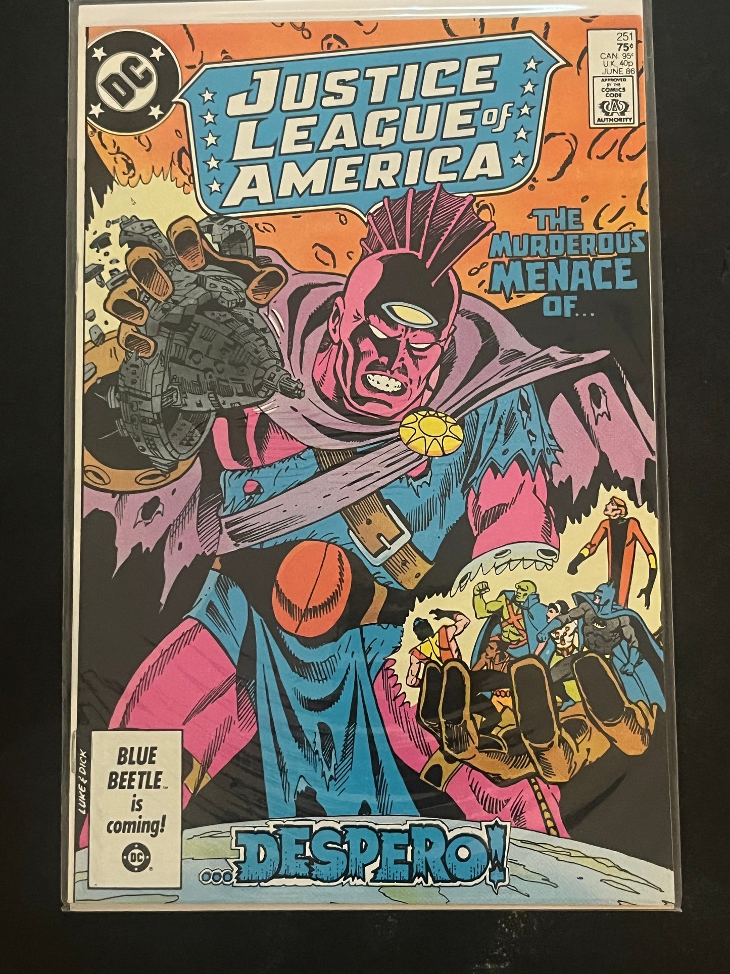 Justice League of America 251 NM
