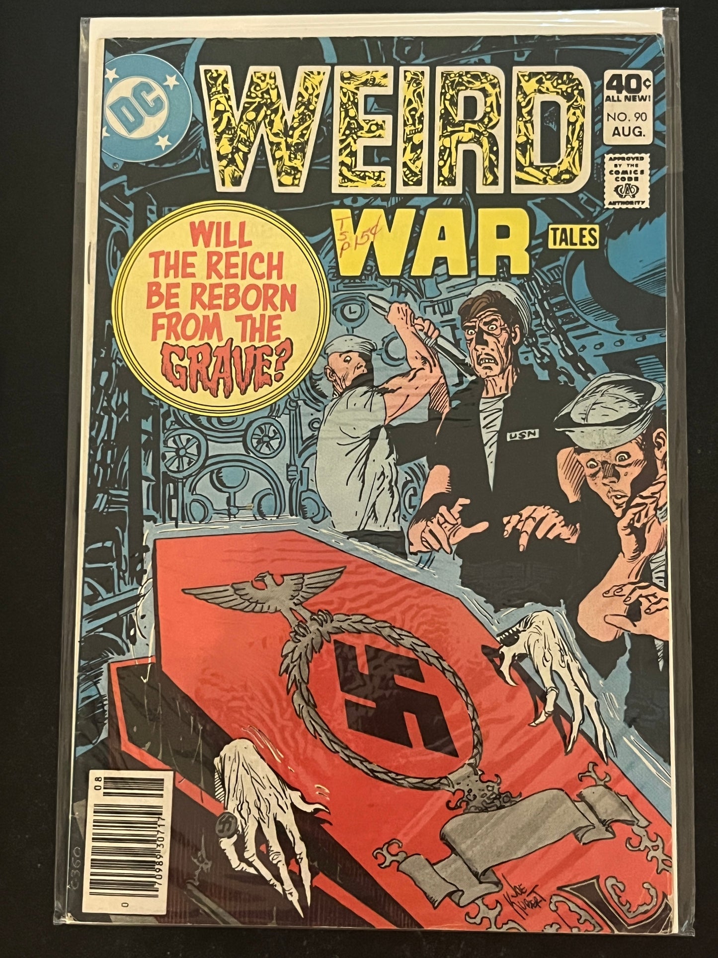 Weird War Tales 90 F