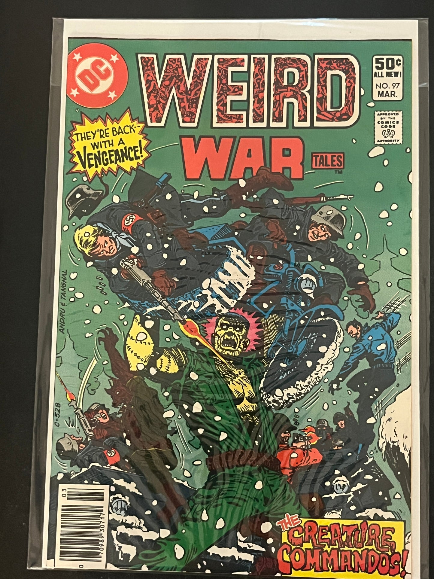 Weird War Tales 97 VF+