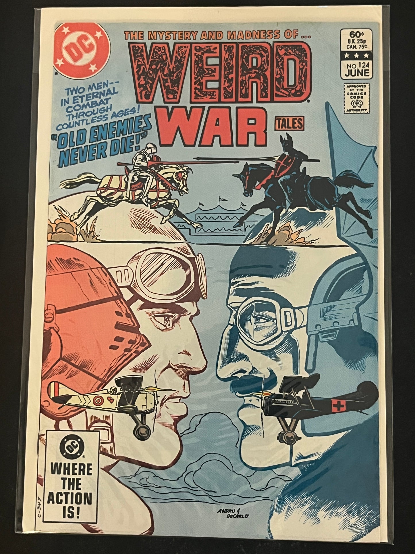 Weird War Tales 124 F/VF