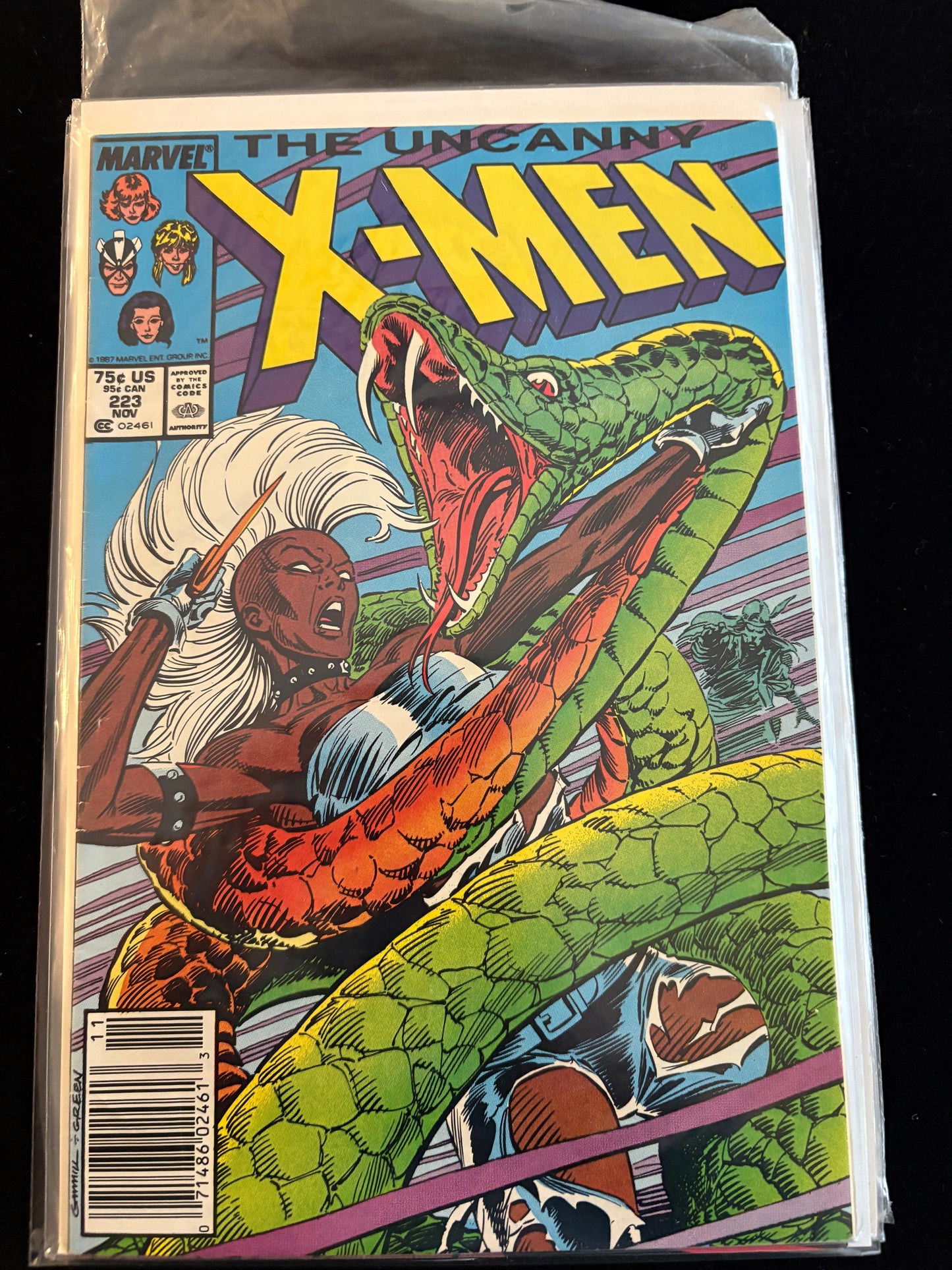 Uncanny X-Men 223 VF-