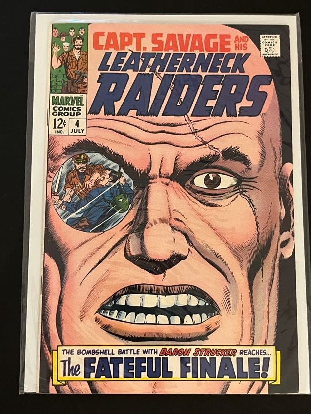 Captain Savage and Leatherneck Raiders 4 VF