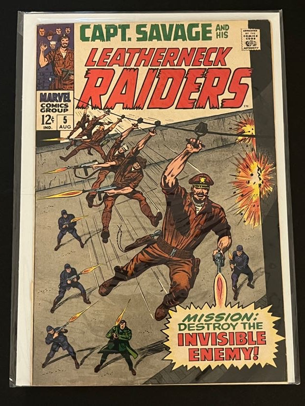 Captain Savage and Leatherneck Raiders 5 F