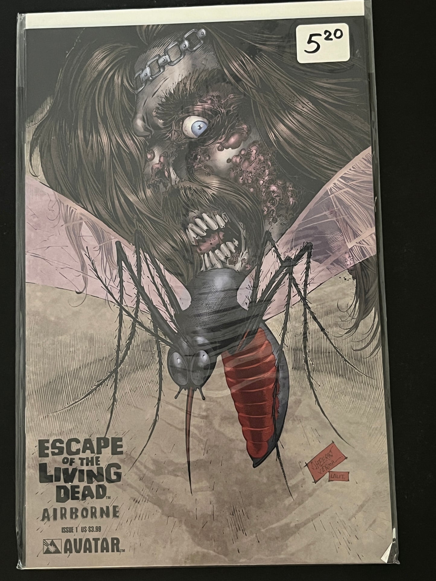 Escape of the Living Dead Airborne 1 High Grade