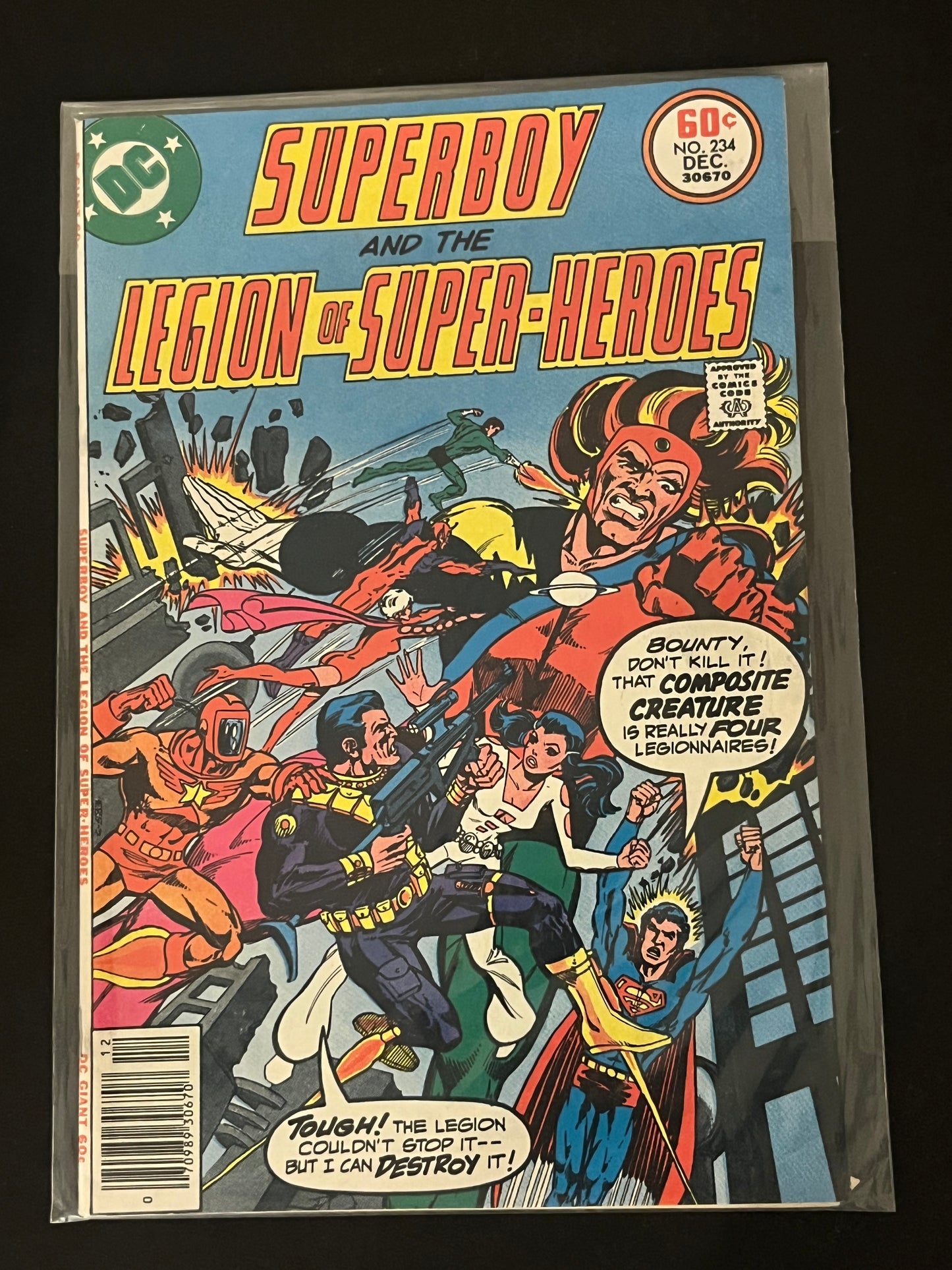 Superboy and The Legion of Super-Heores 234 High Grade