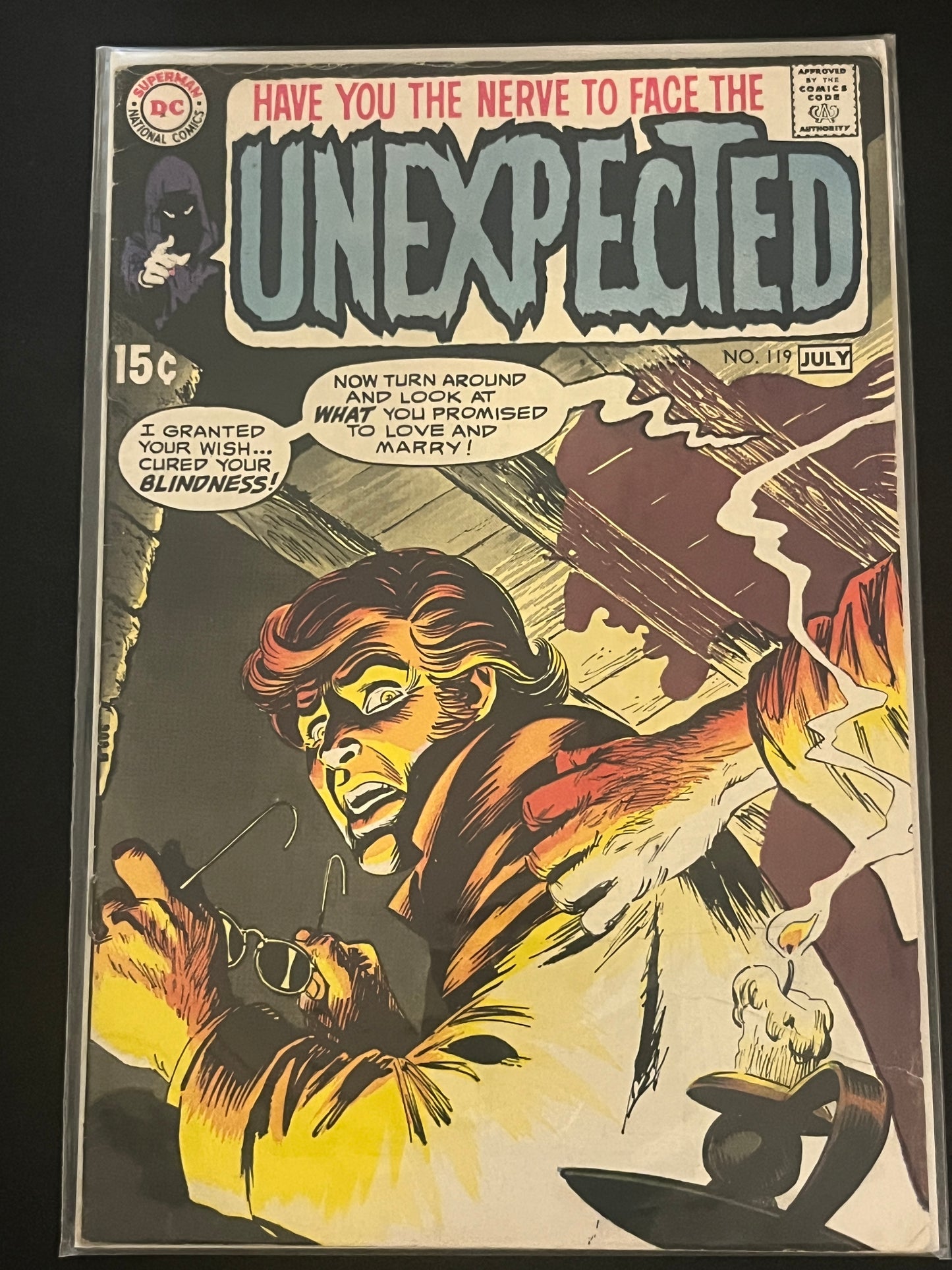 Unexpected 119 VG