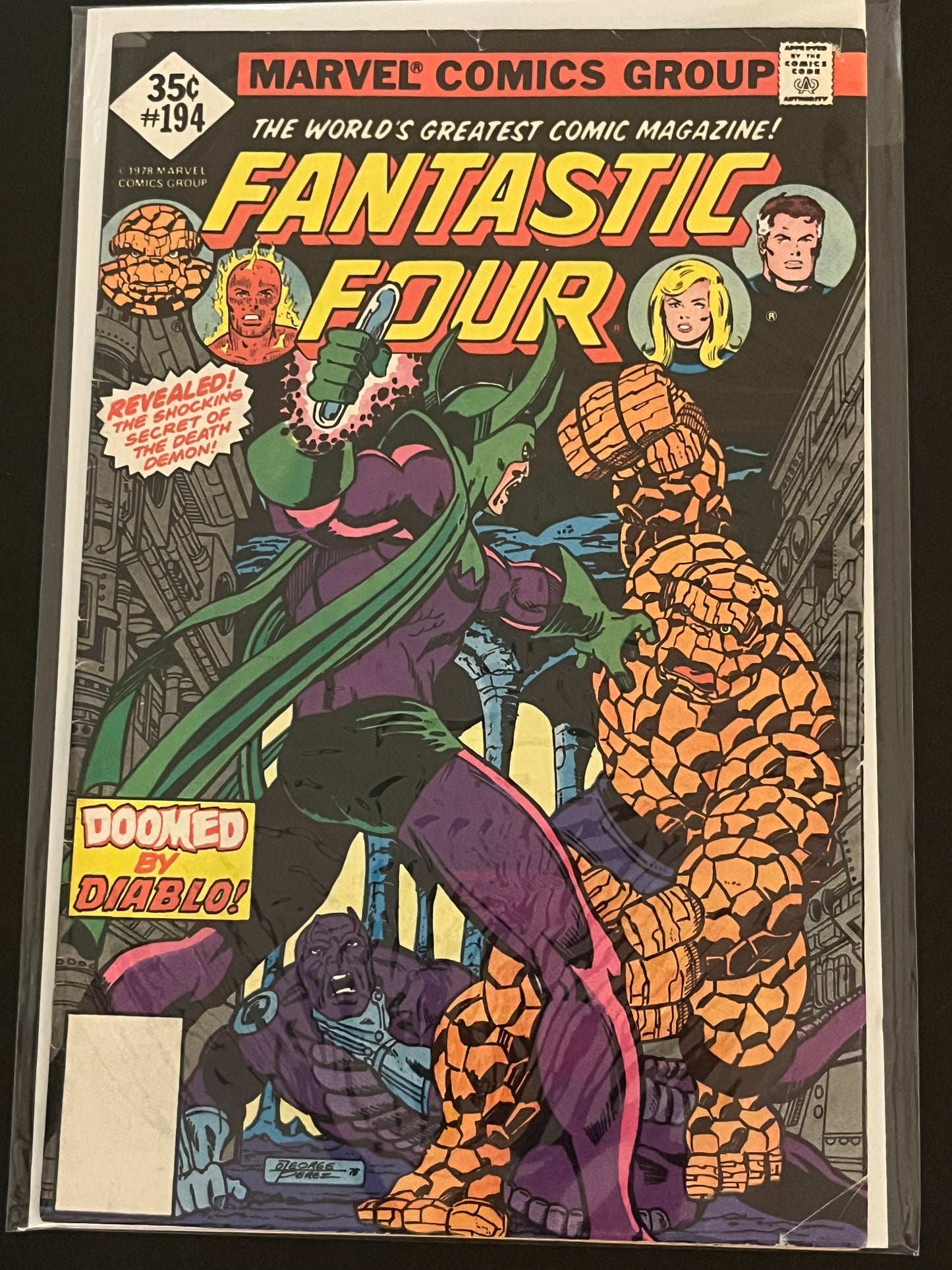 Fantastic Four 194 F