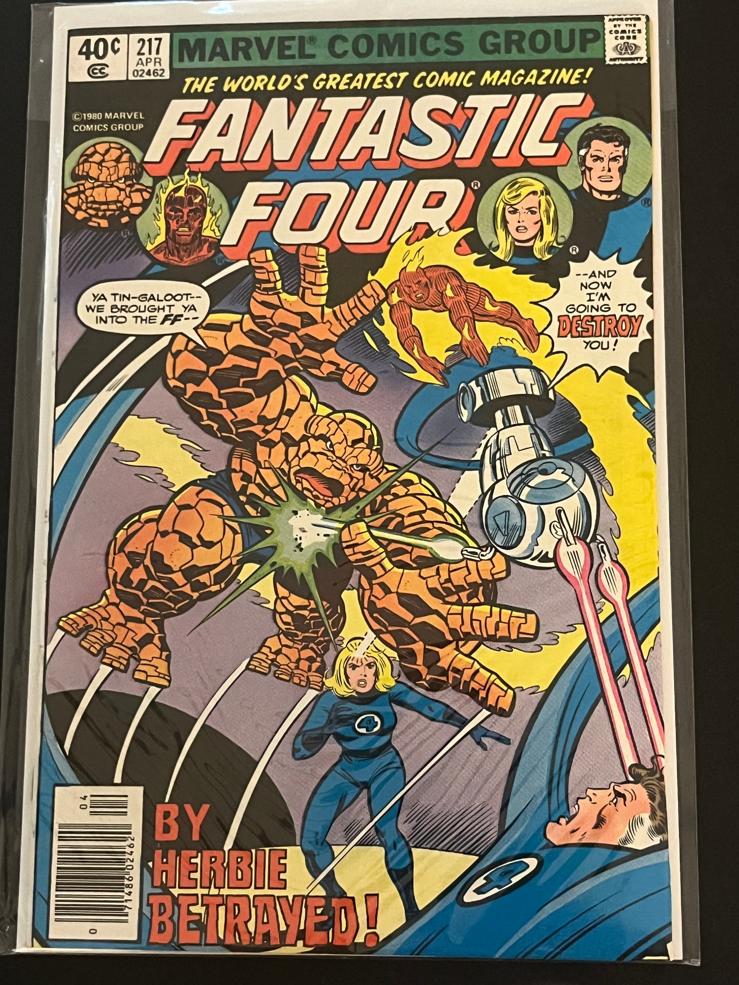 Fantastic Four 217 High Grade