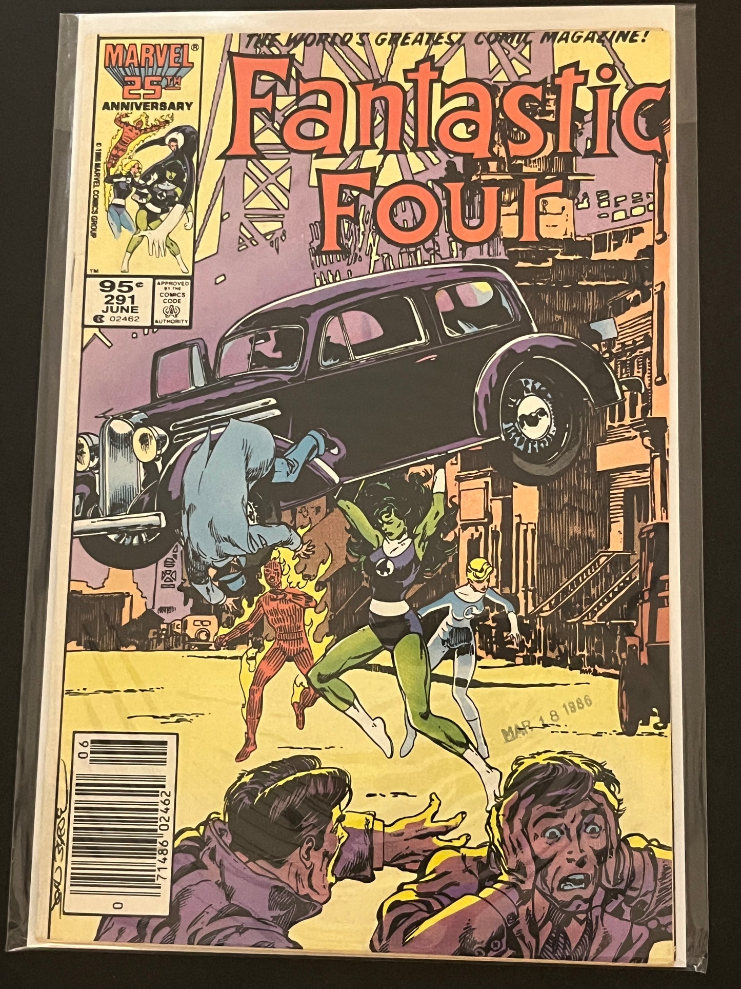 Fantastic Four 291 High Grade