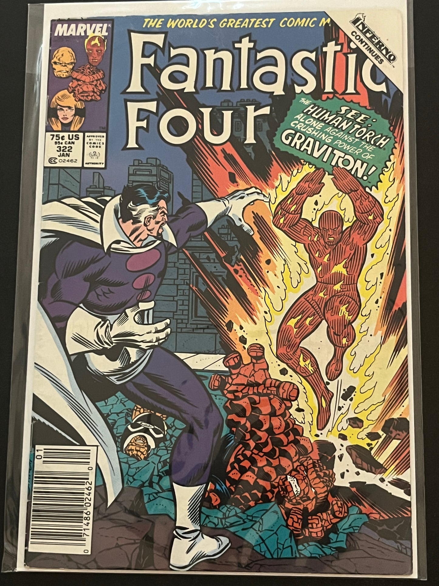 Fantastic Four 322 Mid Grade