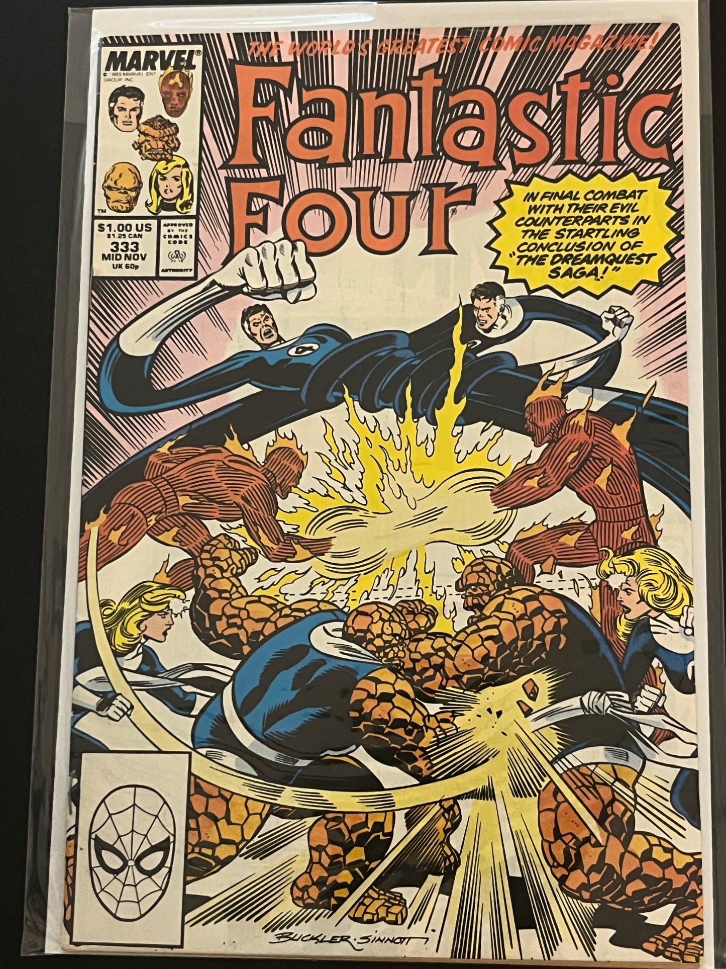 Fantastic Four 333 High Grade