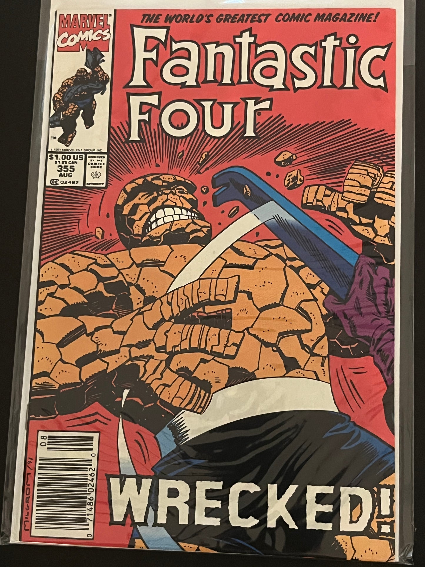 Fantastic Four 355 High Grade