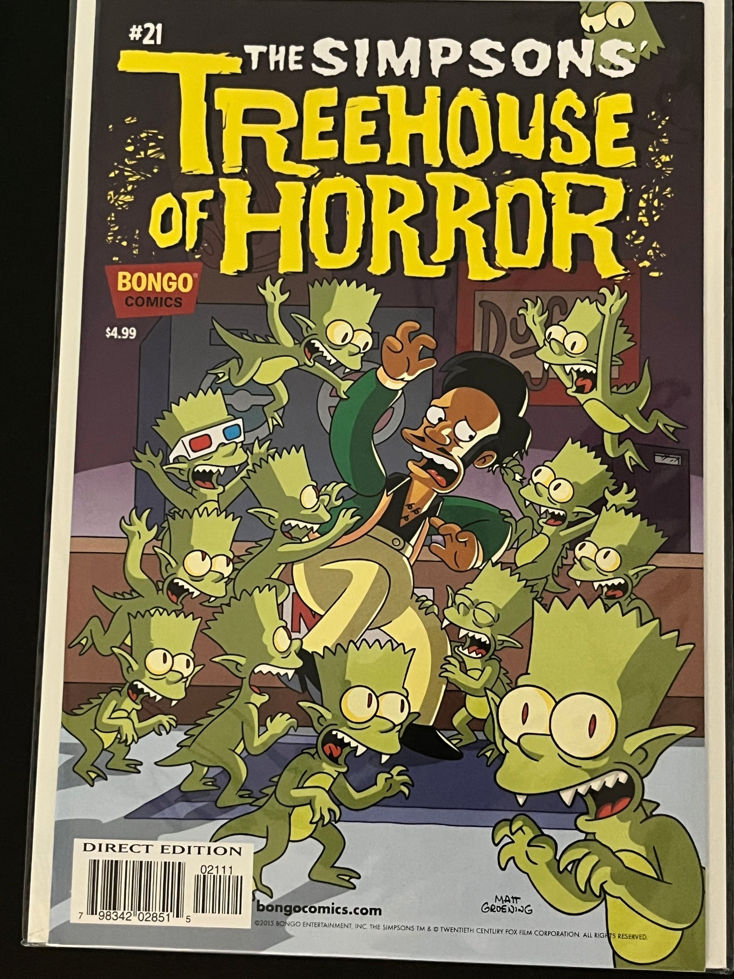 Simpsons Treehouse of Horror 21 High Grade