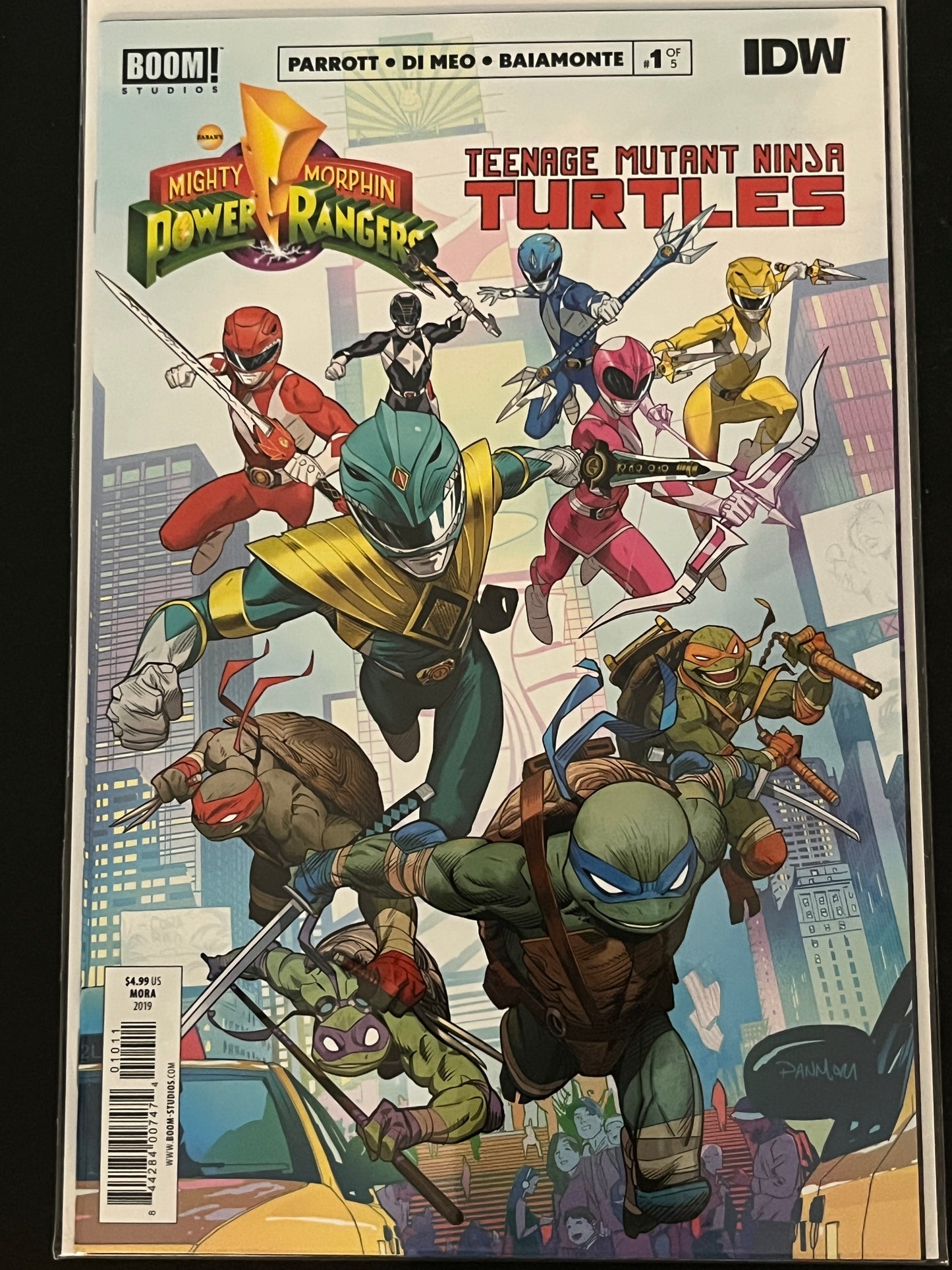 Power Rangers x Teenage Mutant Ninja Turtles 1 High Grade