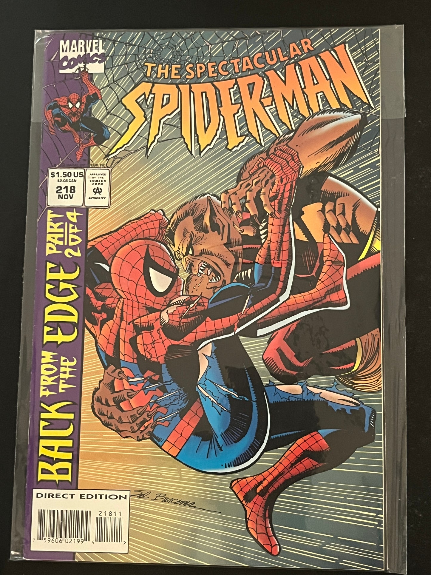 Spectacular Spider-Man 218 High Grade