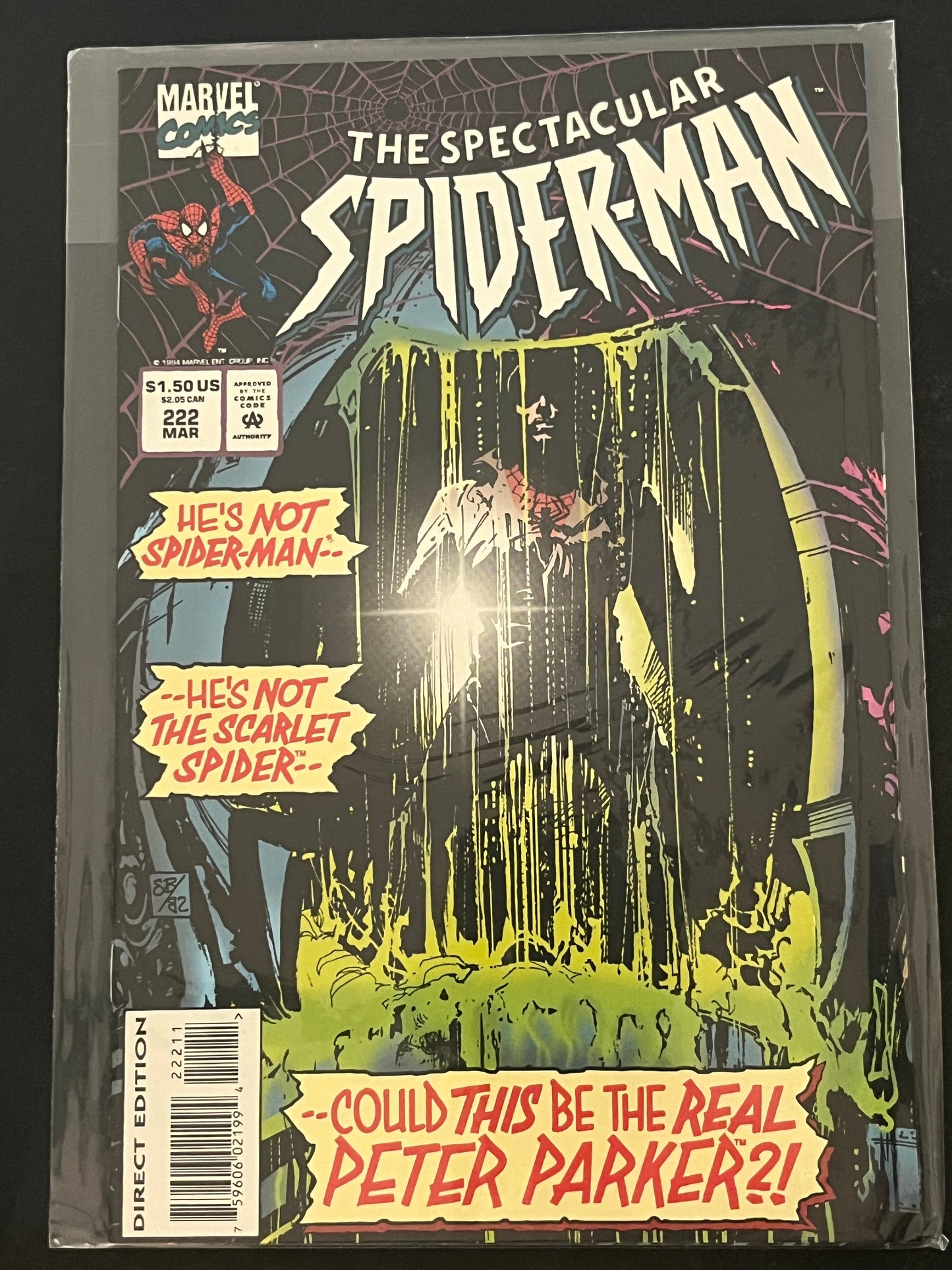 Spectacular Spider-Man 222 High Grade
