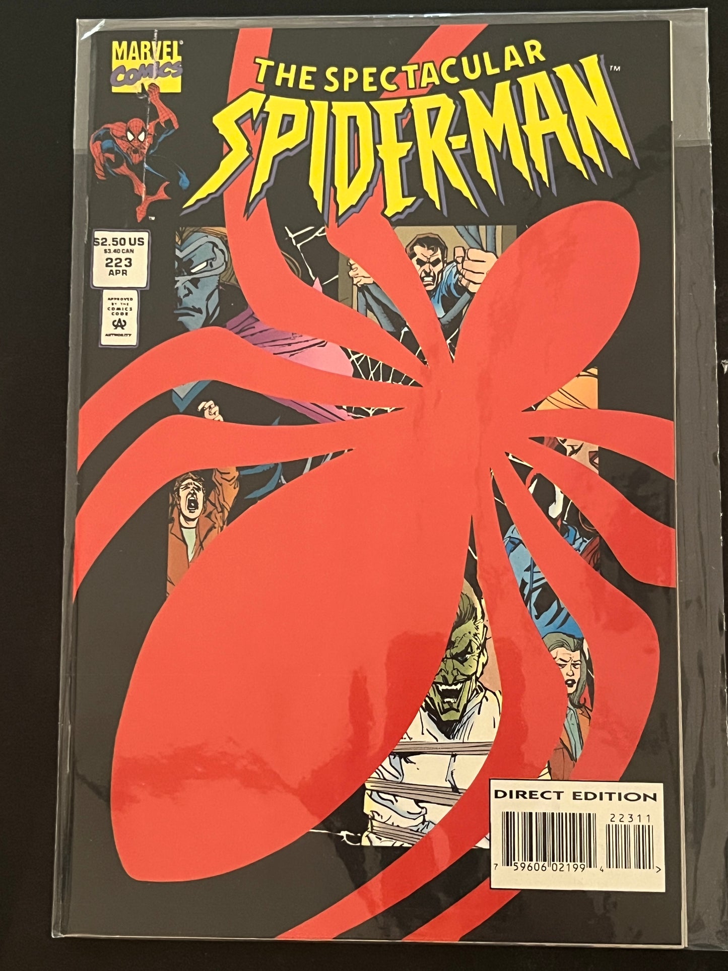 Spectacular Spider-Man 223 High Grade