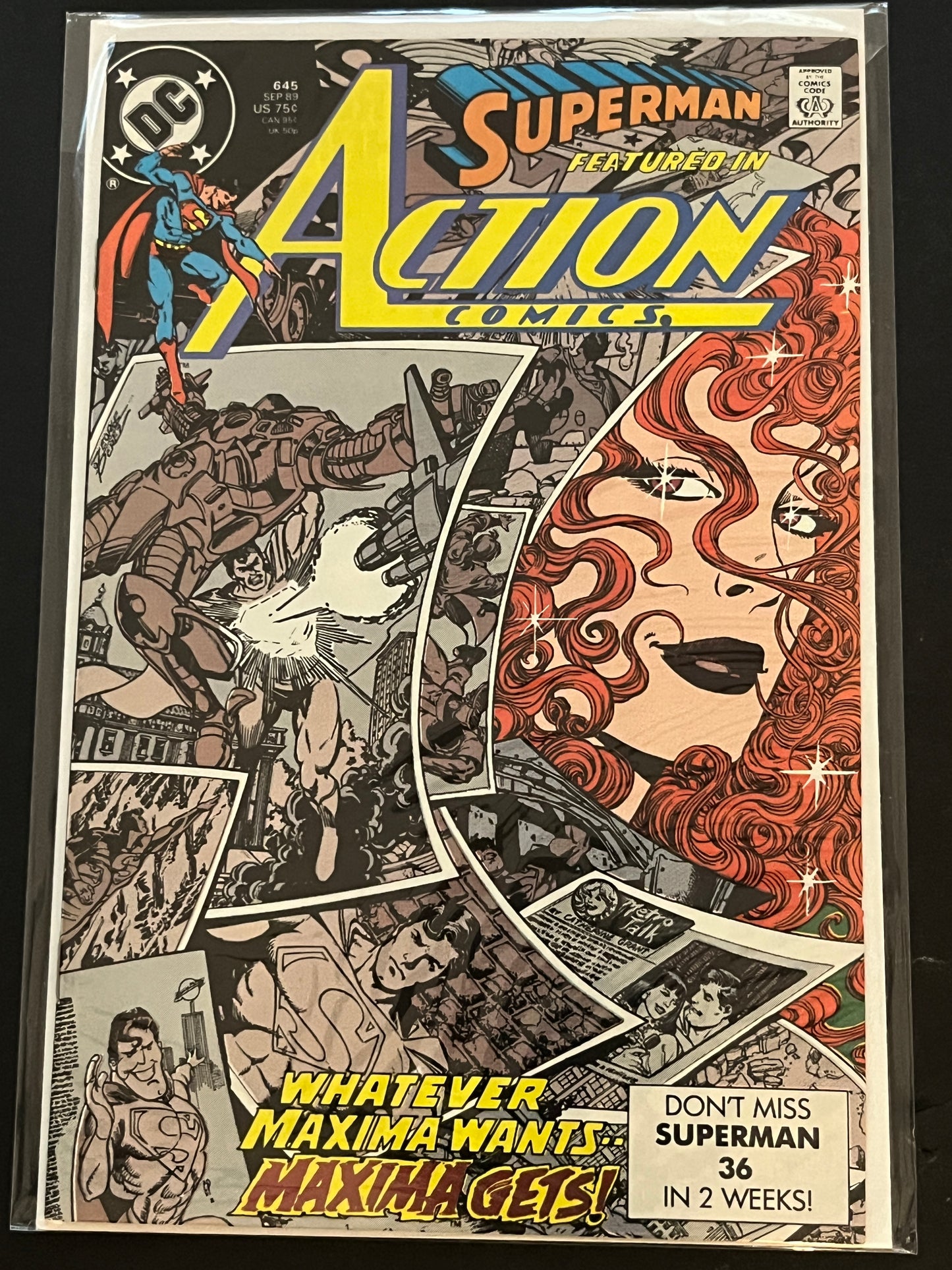 Action Comics 645 High grade