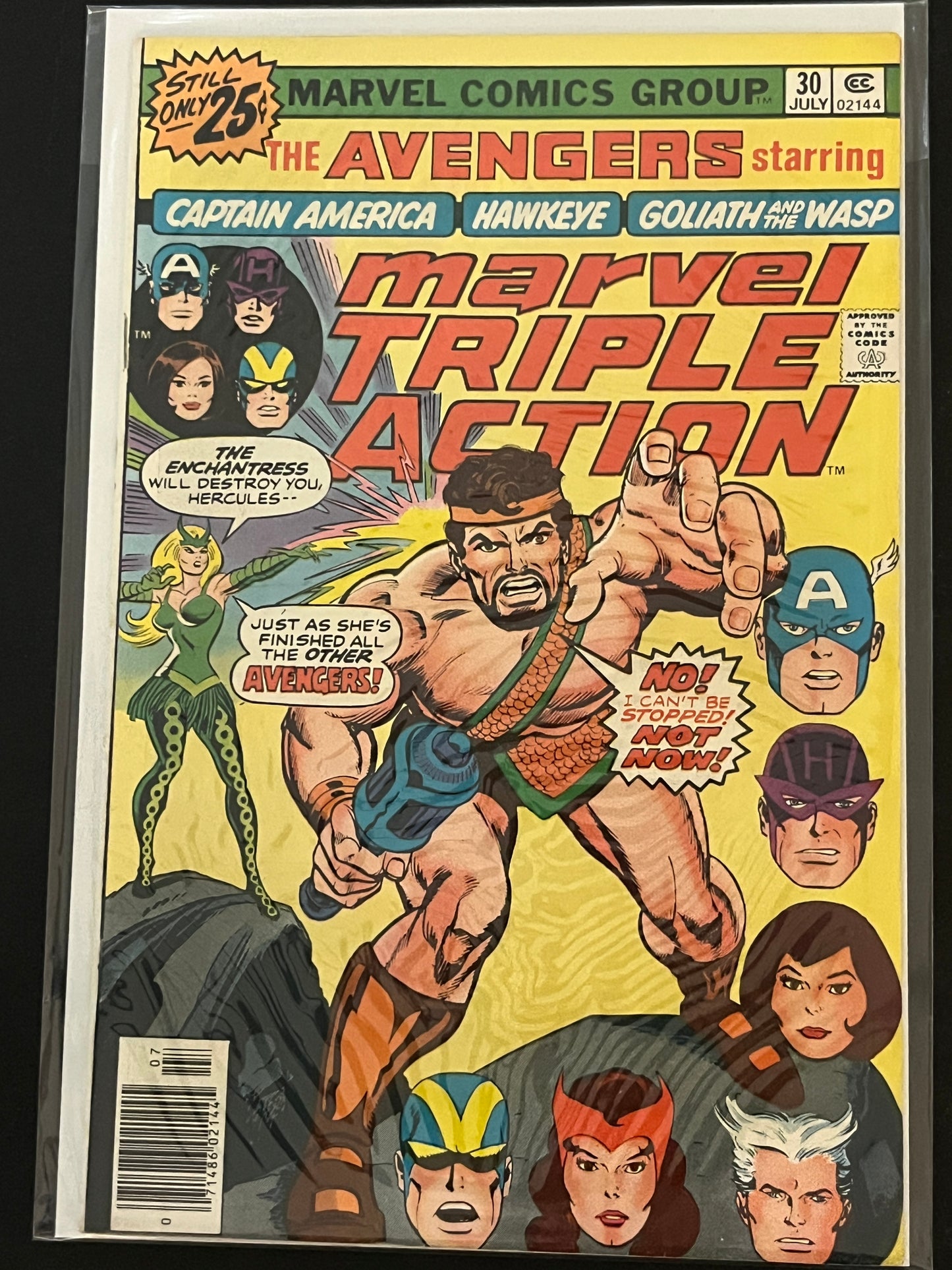 Marvel Triple Action 30 NM
