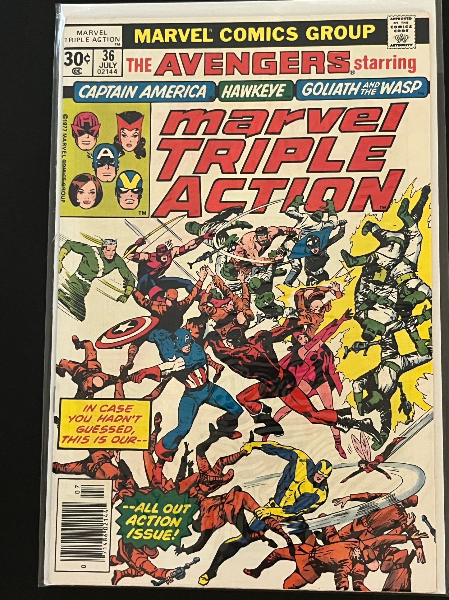 Marvel Triple Action 36 VF+
