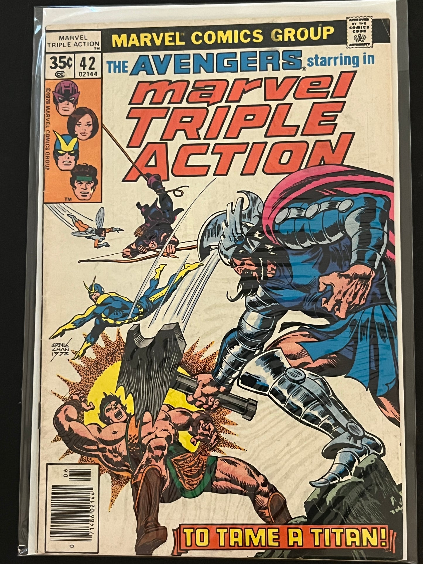 Marvel Triple Action 42 F+