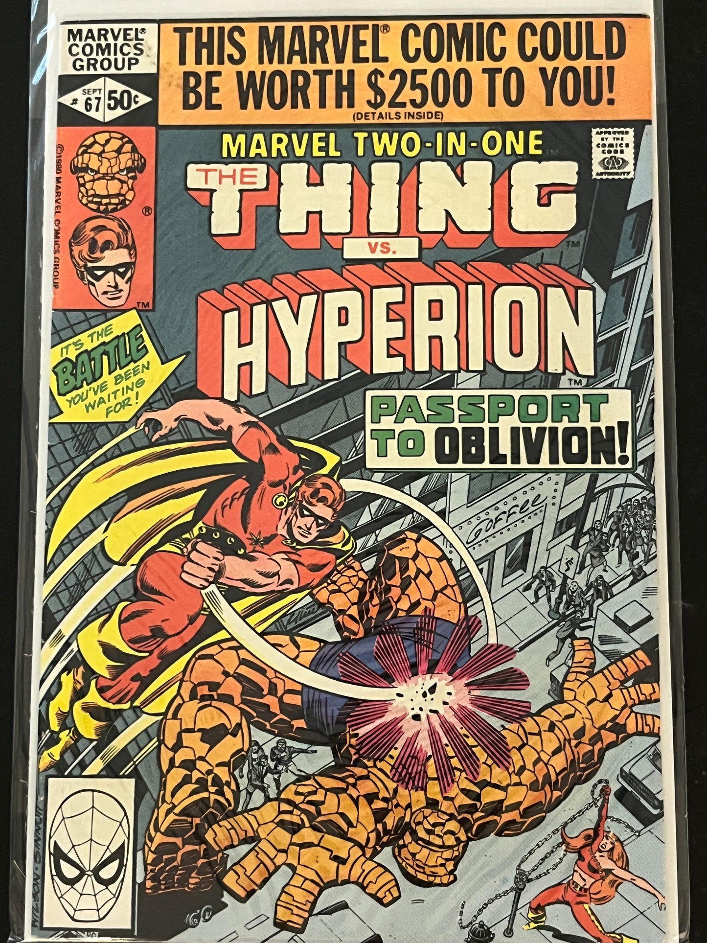 Marvel Two-In-One 67 VF