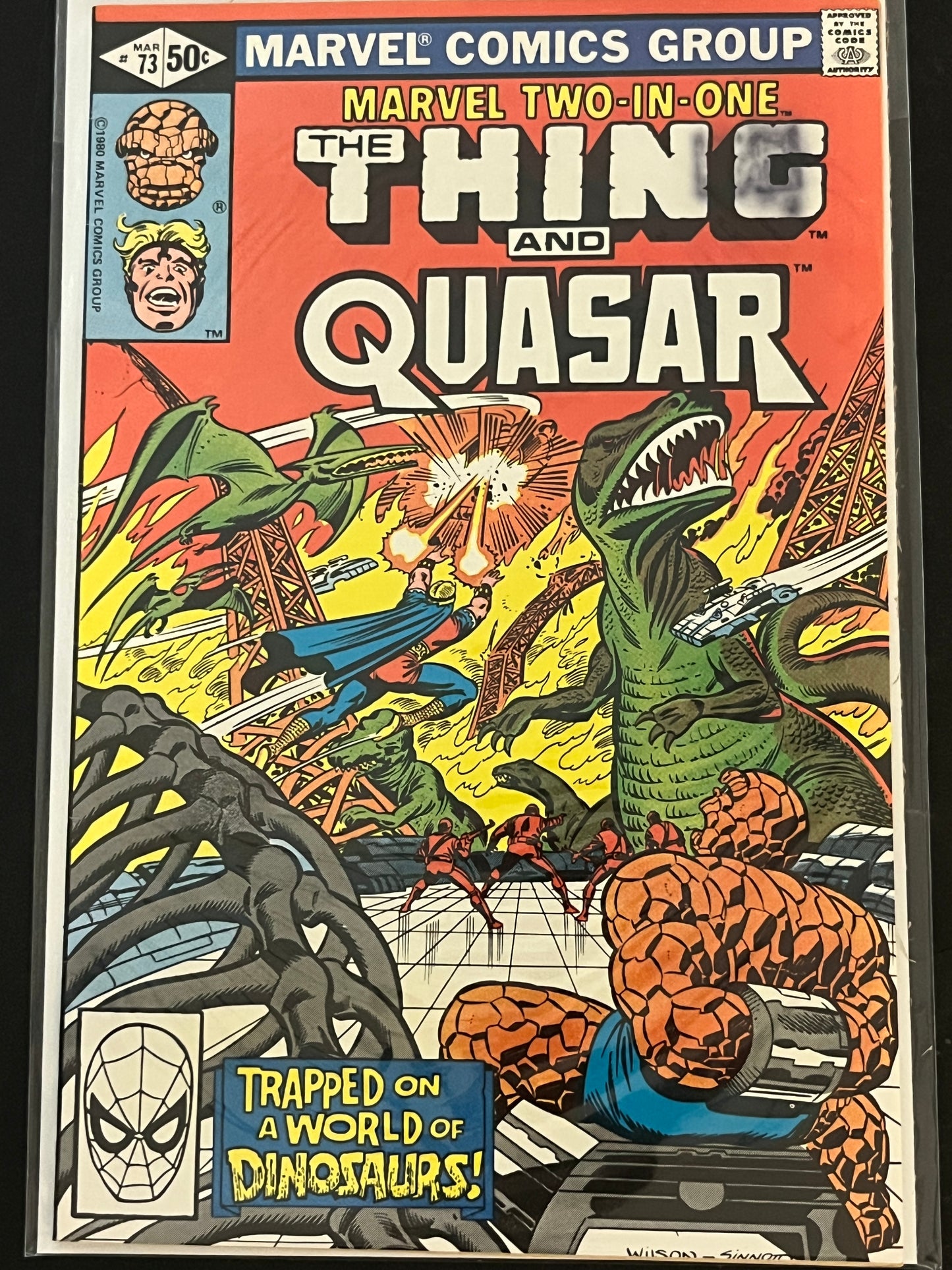 Marvel Two-In-One 73 F