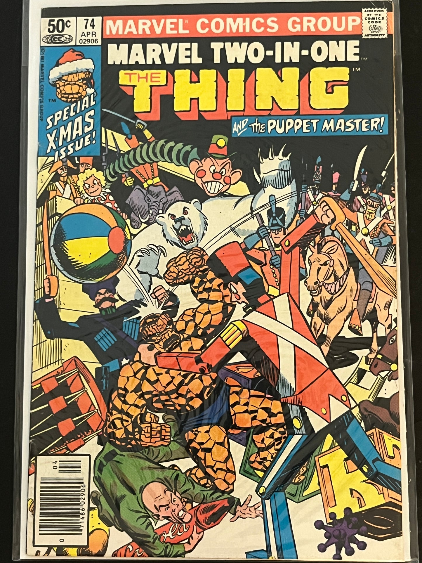 Marvel Two-In-One 74 F