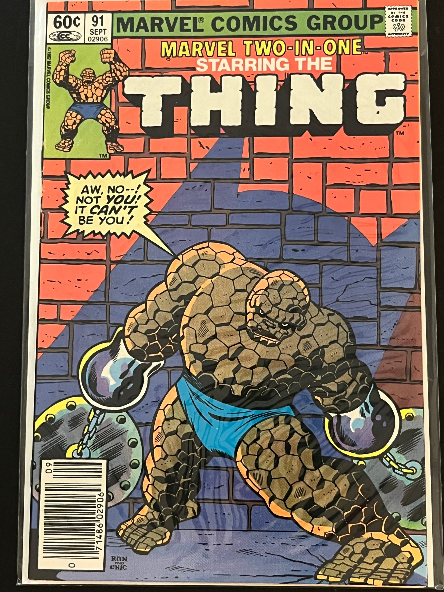 Marvel Two-In-One 91 High Grade