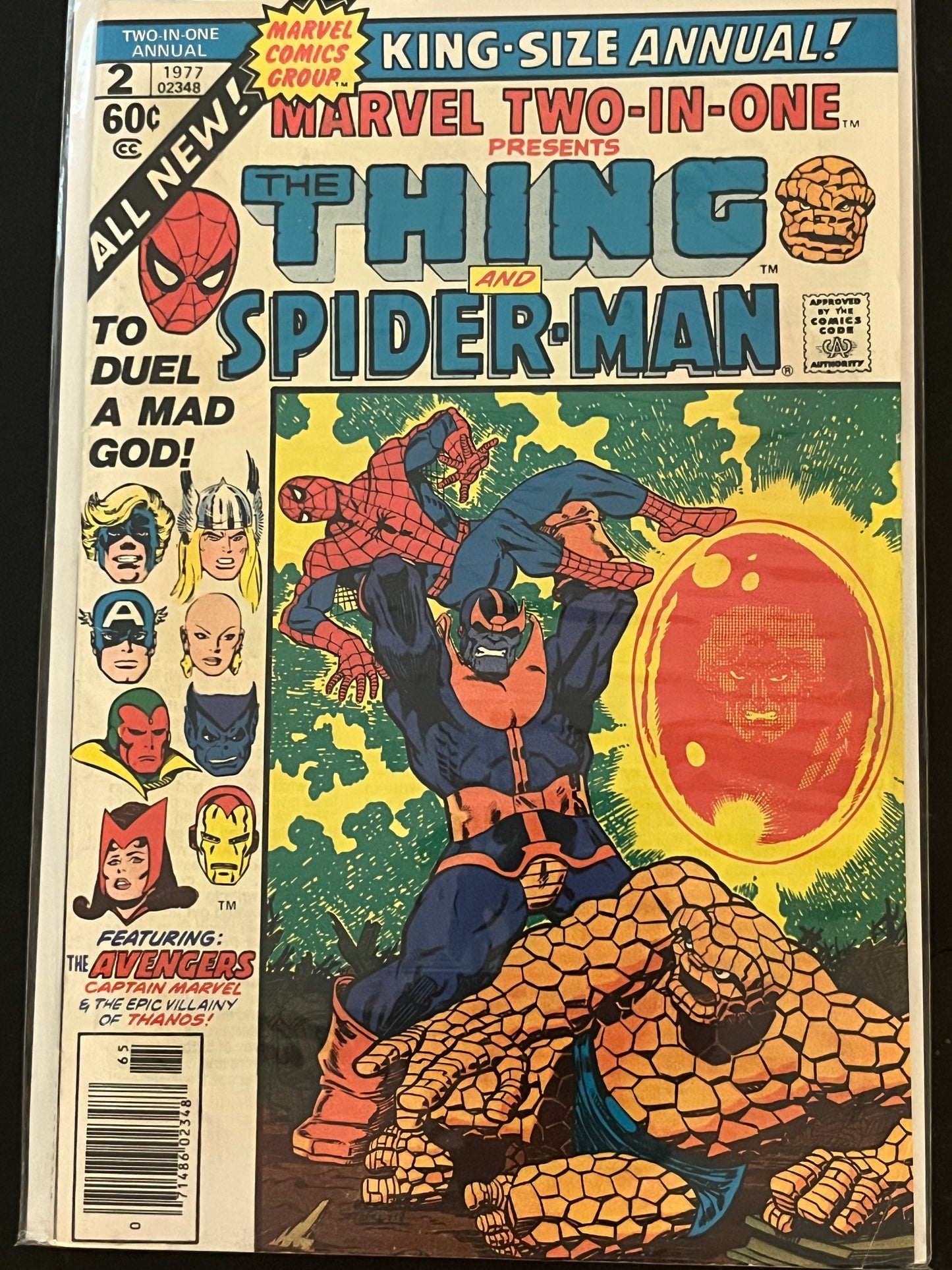 Marvel Two-In-One Annual 2 F+