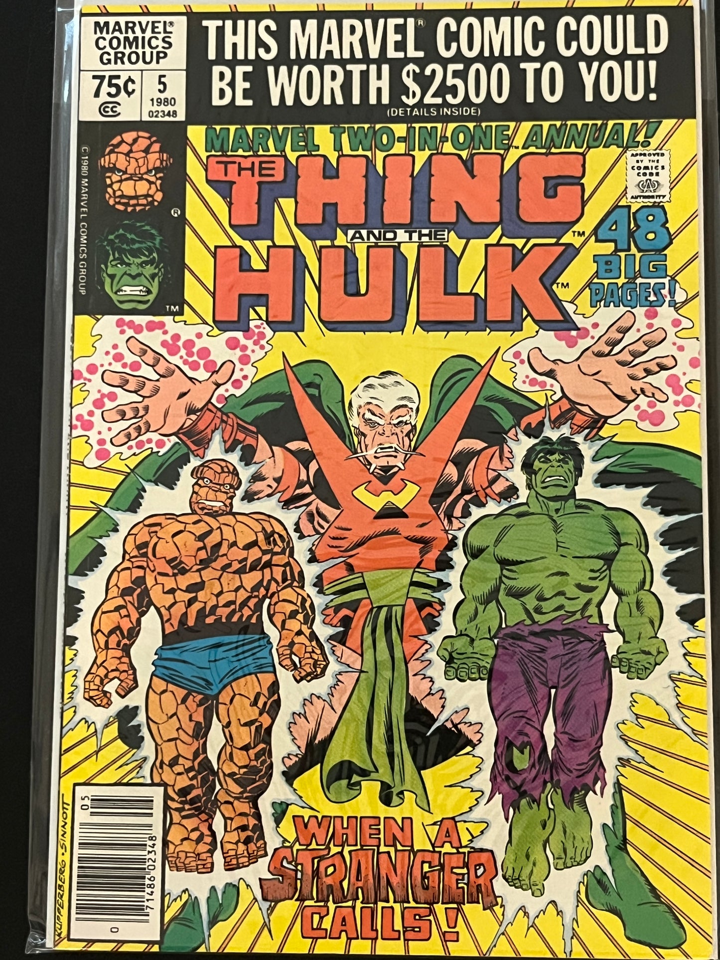 Marvel Two-In-One Annual 5 NM