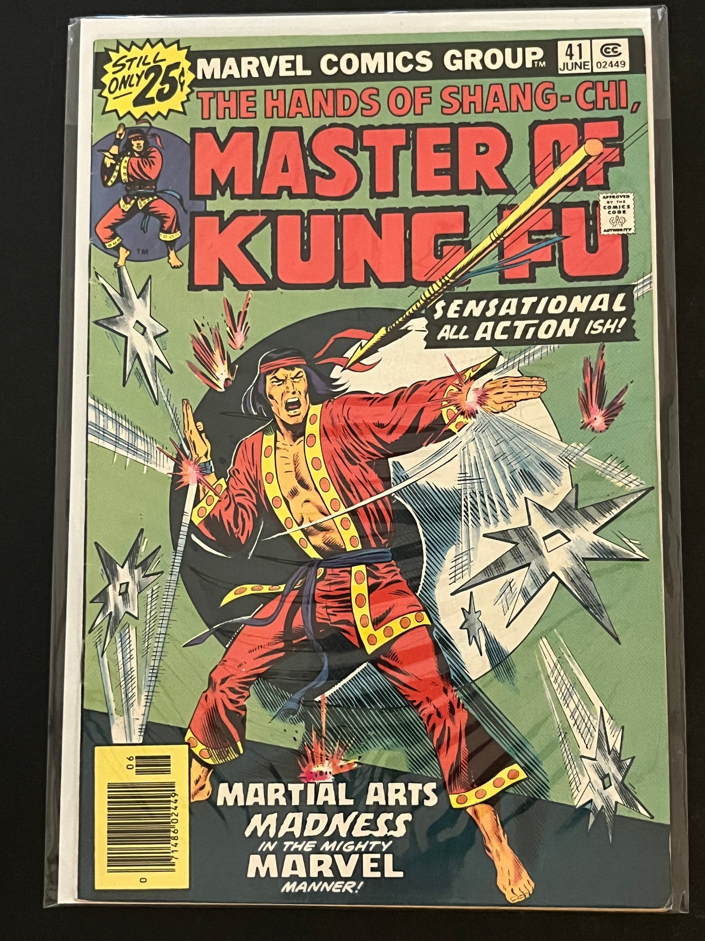 Hands of Shang-Chi, Master of Kung Fu 41 VF