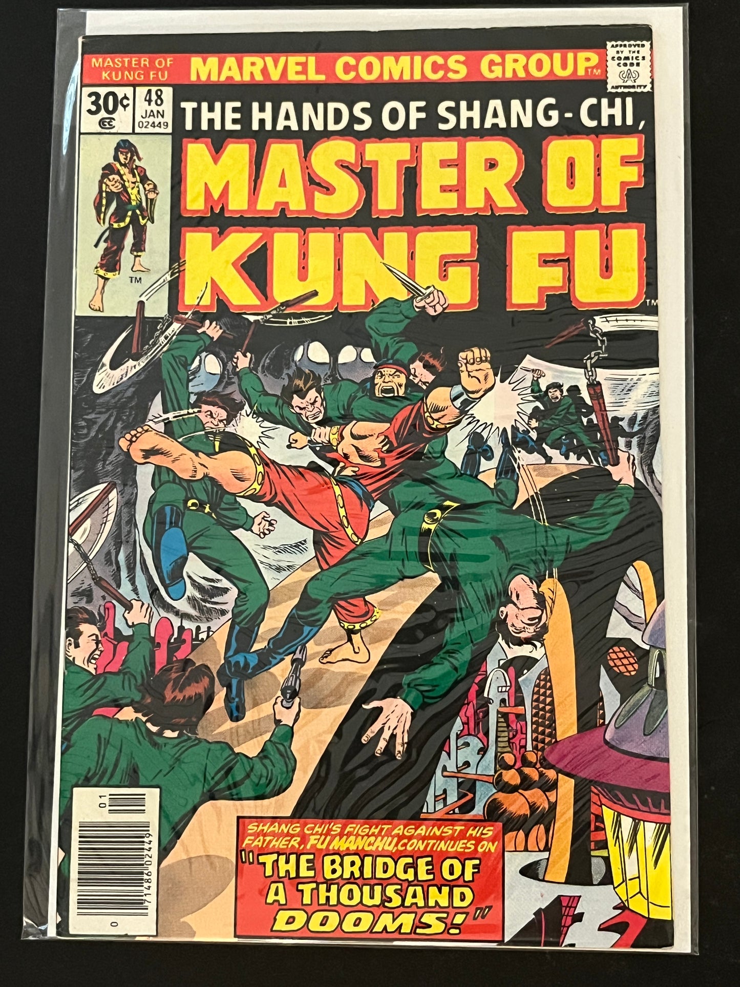 Hands of Shang-Chi, Master of Kung Fu 48 NM