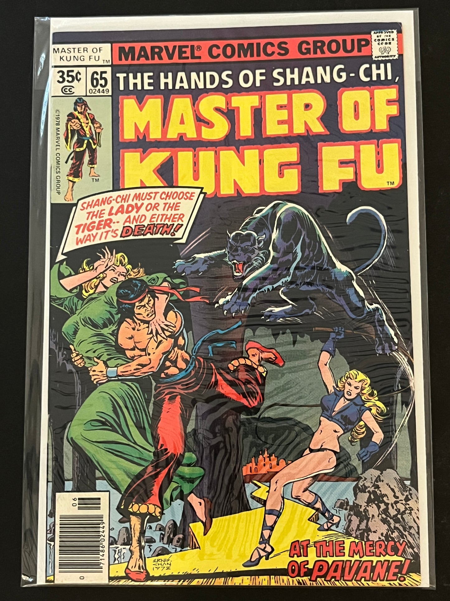 Hands of Shang-Chi, Master of Kung Fu 65 NM