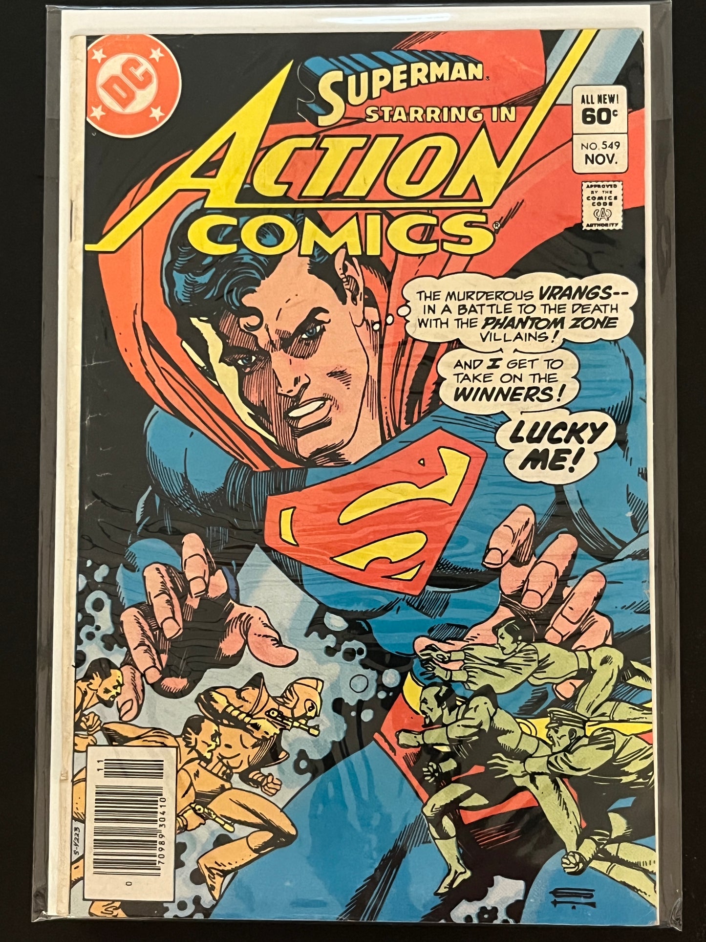 Action Comics 549 mid grade