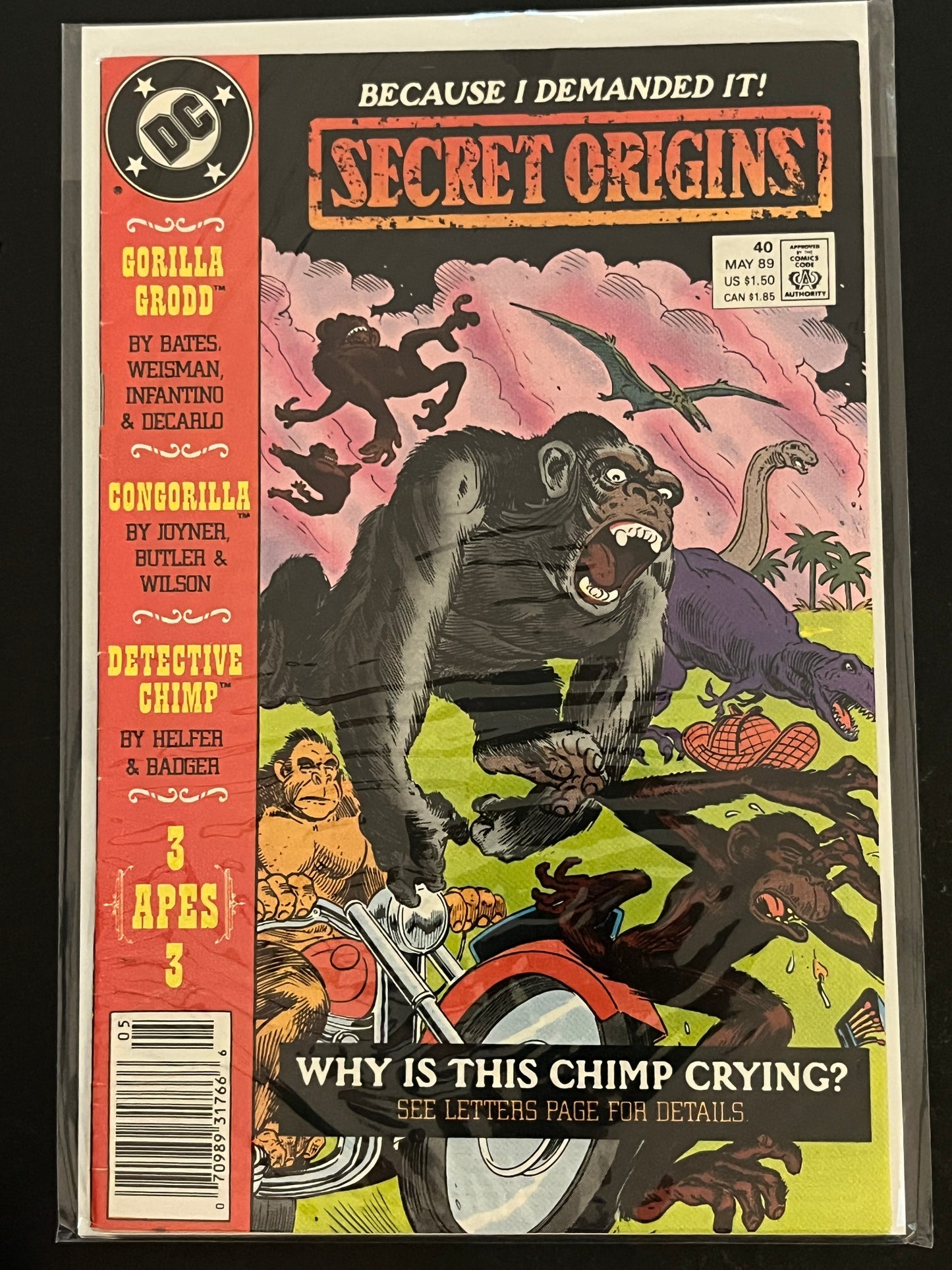 Secret Origins 40 High Grade