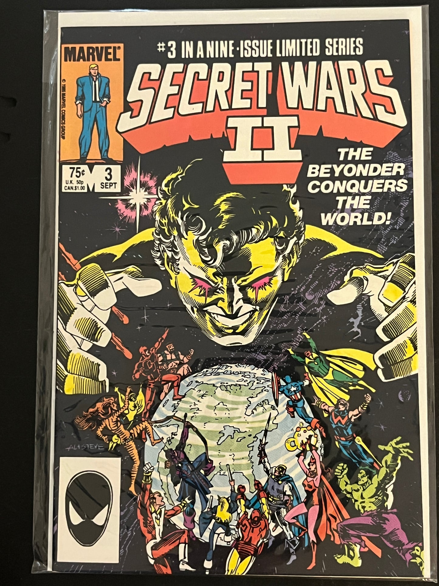 Secret Wars II 3 High Grade