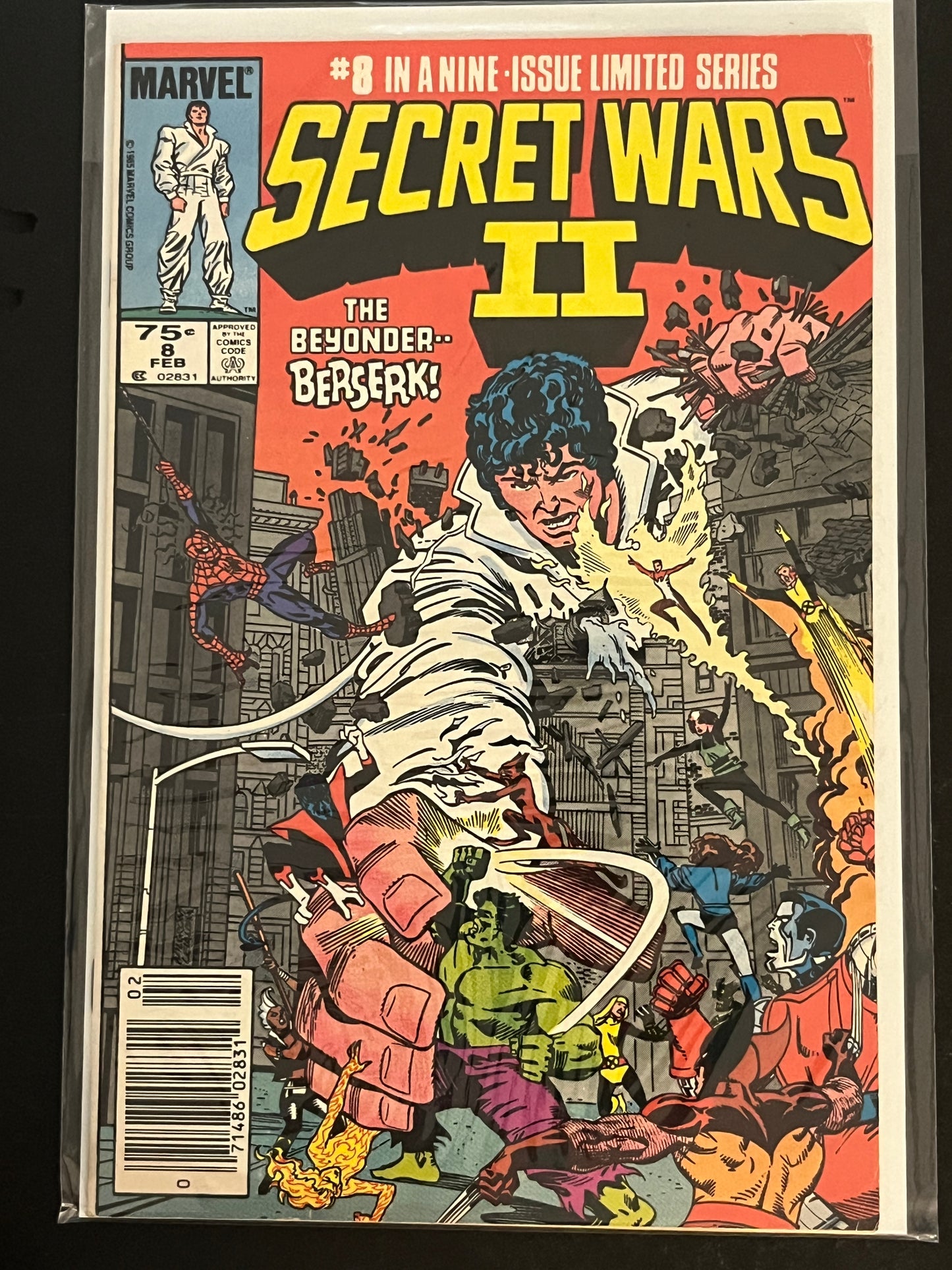 Secret Wars II 8 High Grade