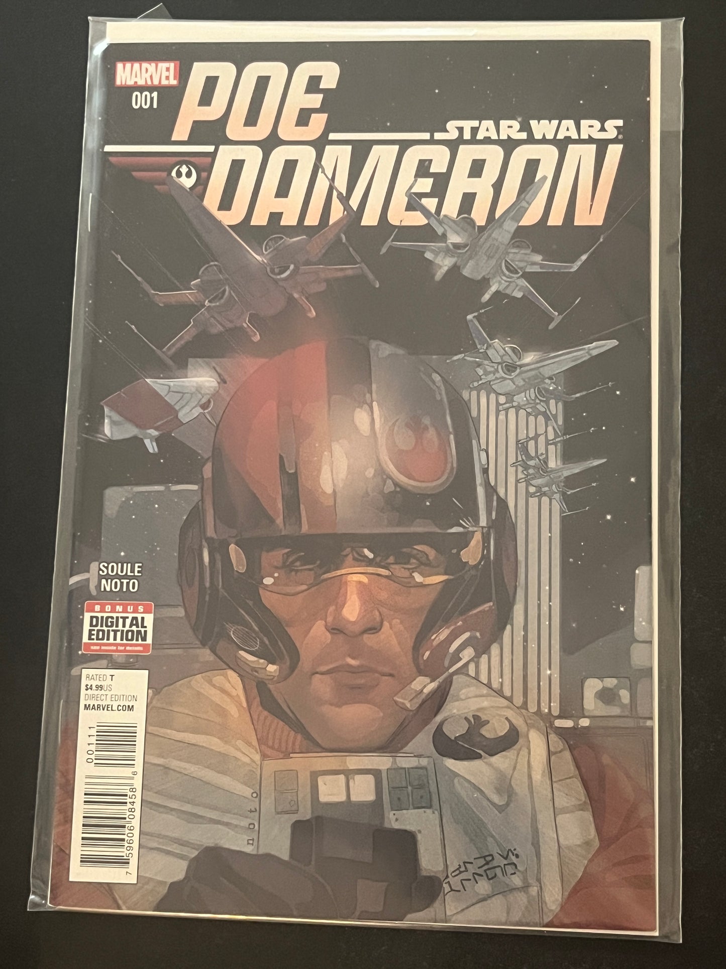 Poe Dameron Star Wars 1 NM