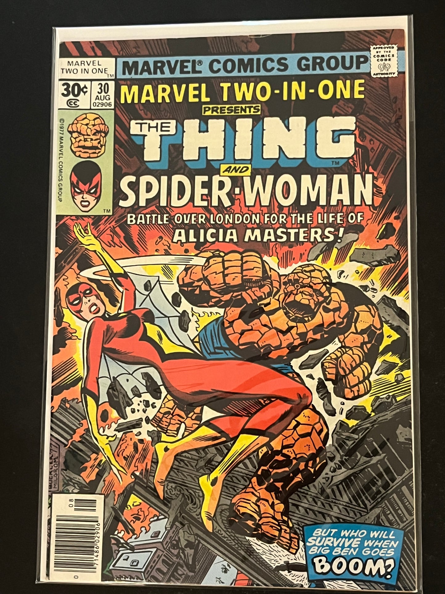 Marvel two-In-One 30 VF-