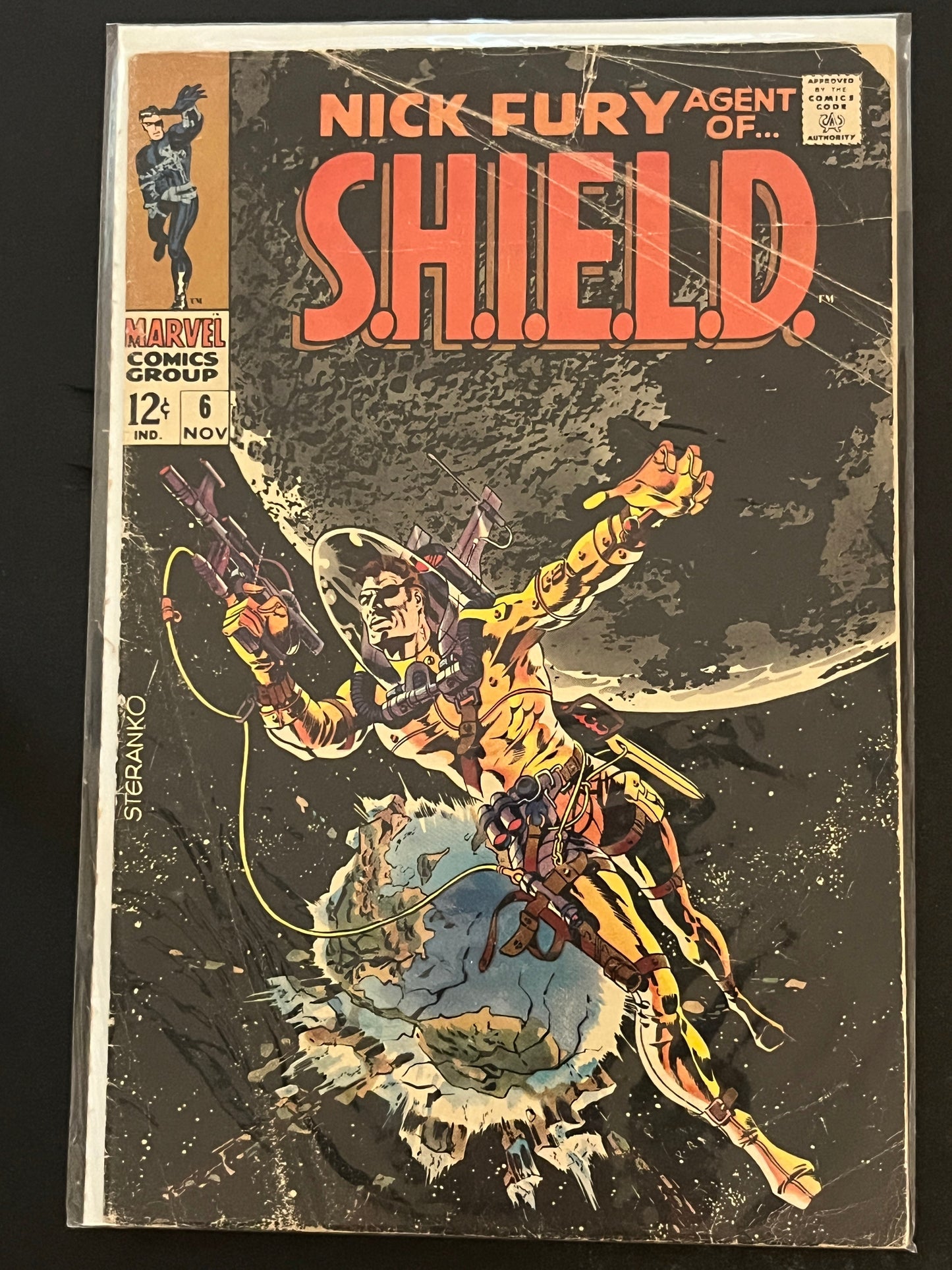 Nick Fury Agent of S.H.I.E.L.D 6 Low Grade