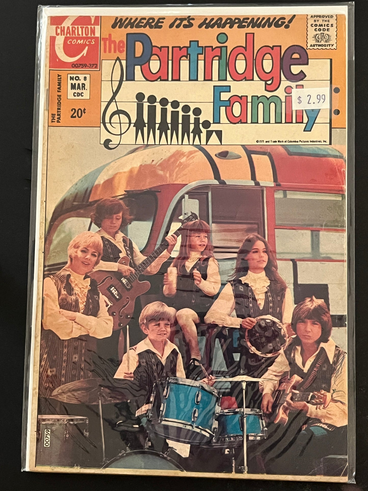 Partridge Family 8 Low Grade