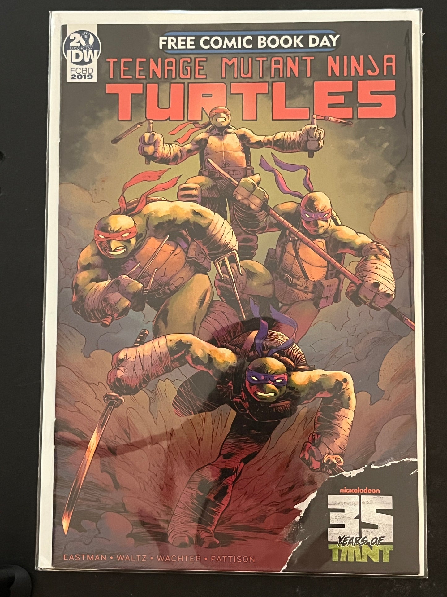 FCBD Teenage Mutant Ninja Turtles 2019 NM