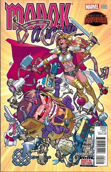 Secret Wars: M.O.D.O.K. Assassin 2 NM